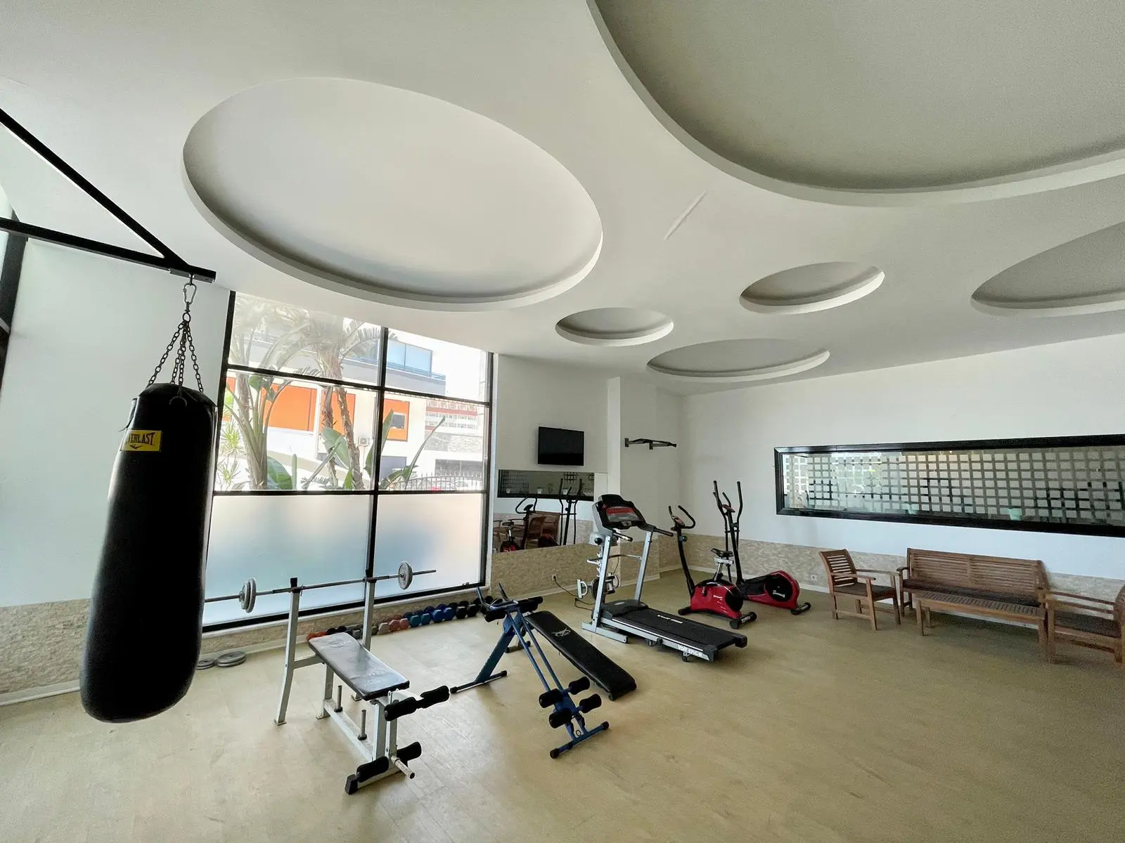 Gym area